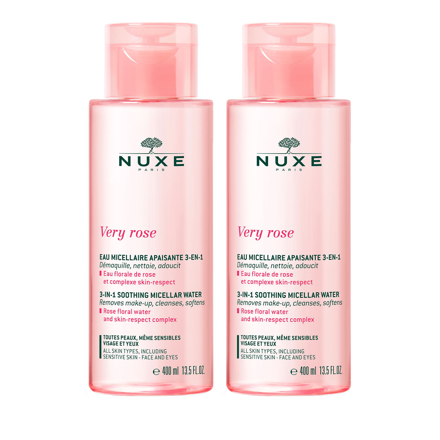 nuxe micellar cleansing water 400ml
