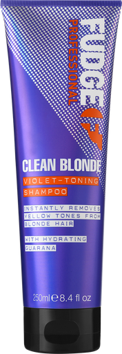 Fudge Clean Blonde Violet Toning Shampoo Bath Unwind Official Stockist