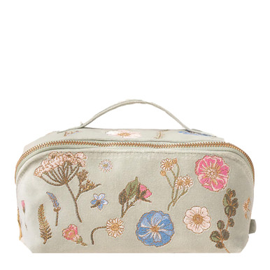 【Elizabeth Scarlett】Lotus Velvet メイクアップバッグ Lotus Makeup Bag – Elizabeth Scarlett