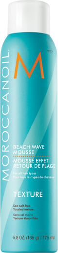 moroccanoil beach wave mousse travel size