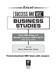 EXCEL SUCCESS ONE HSC - BUSINESS STUDIES 2014 EDITION