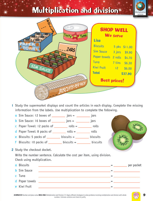 Targeting Maths NSW Student Book Australian Curriculum Edition Year 6 