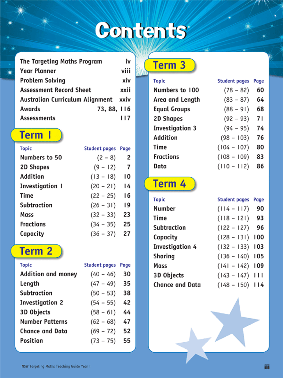 targeting maths nsw teaching guide year 1 pascal press