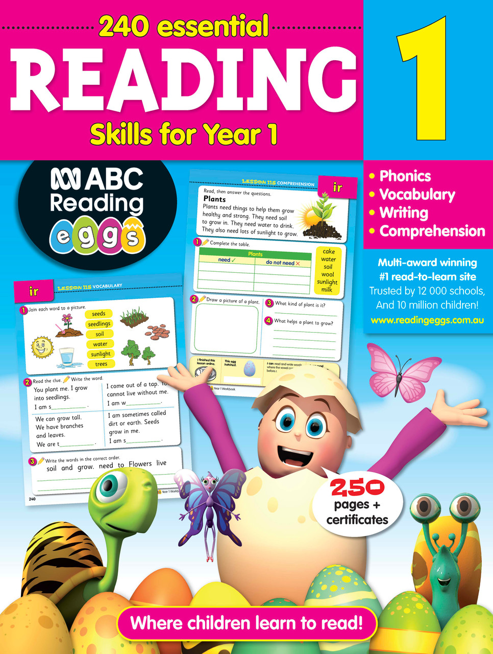 Pascal　Skills　ABC　Year　Reading　Reading　Eggs　Press