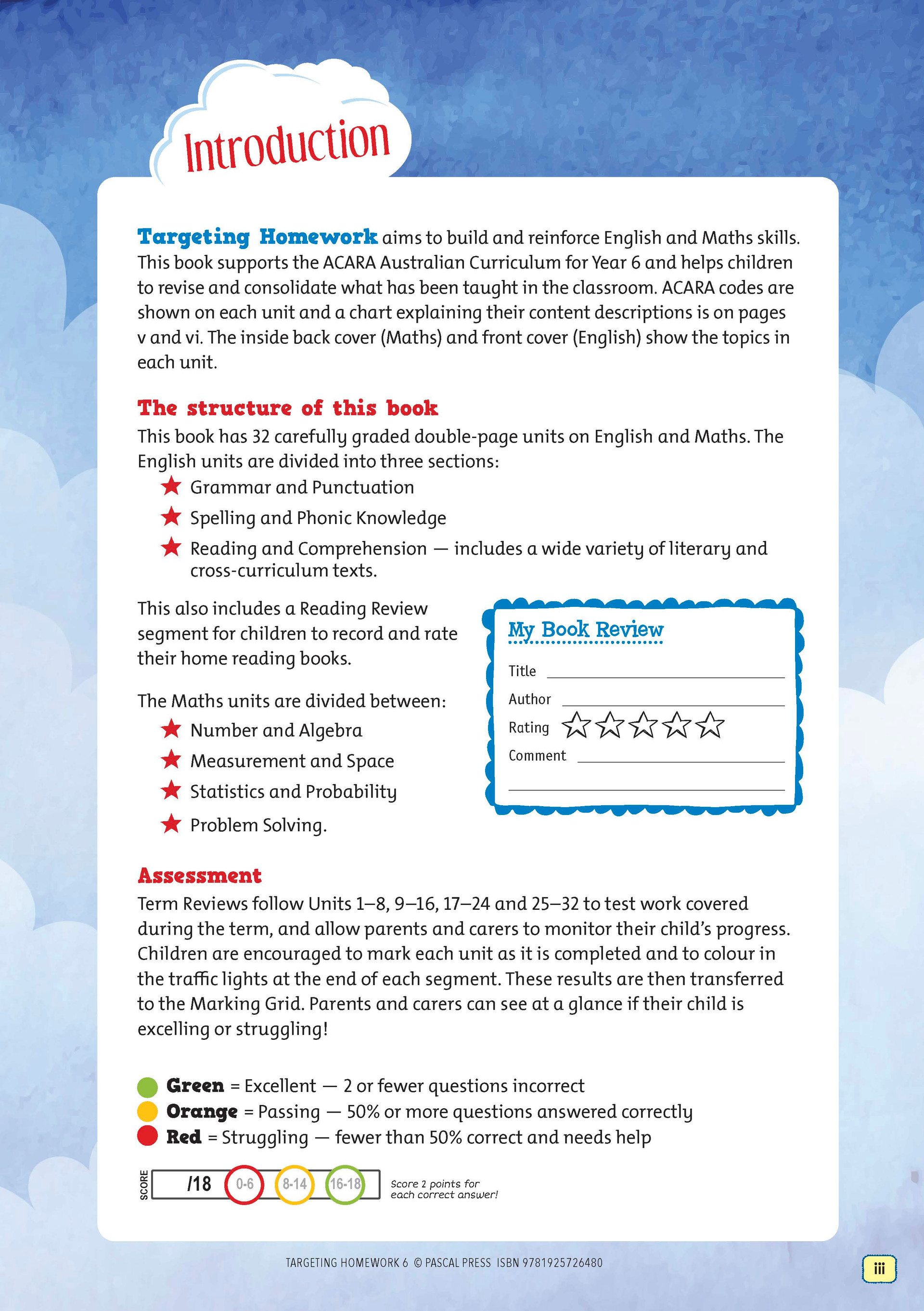 Targeting Homework Activity Book 3 New Edition | Pascal Press