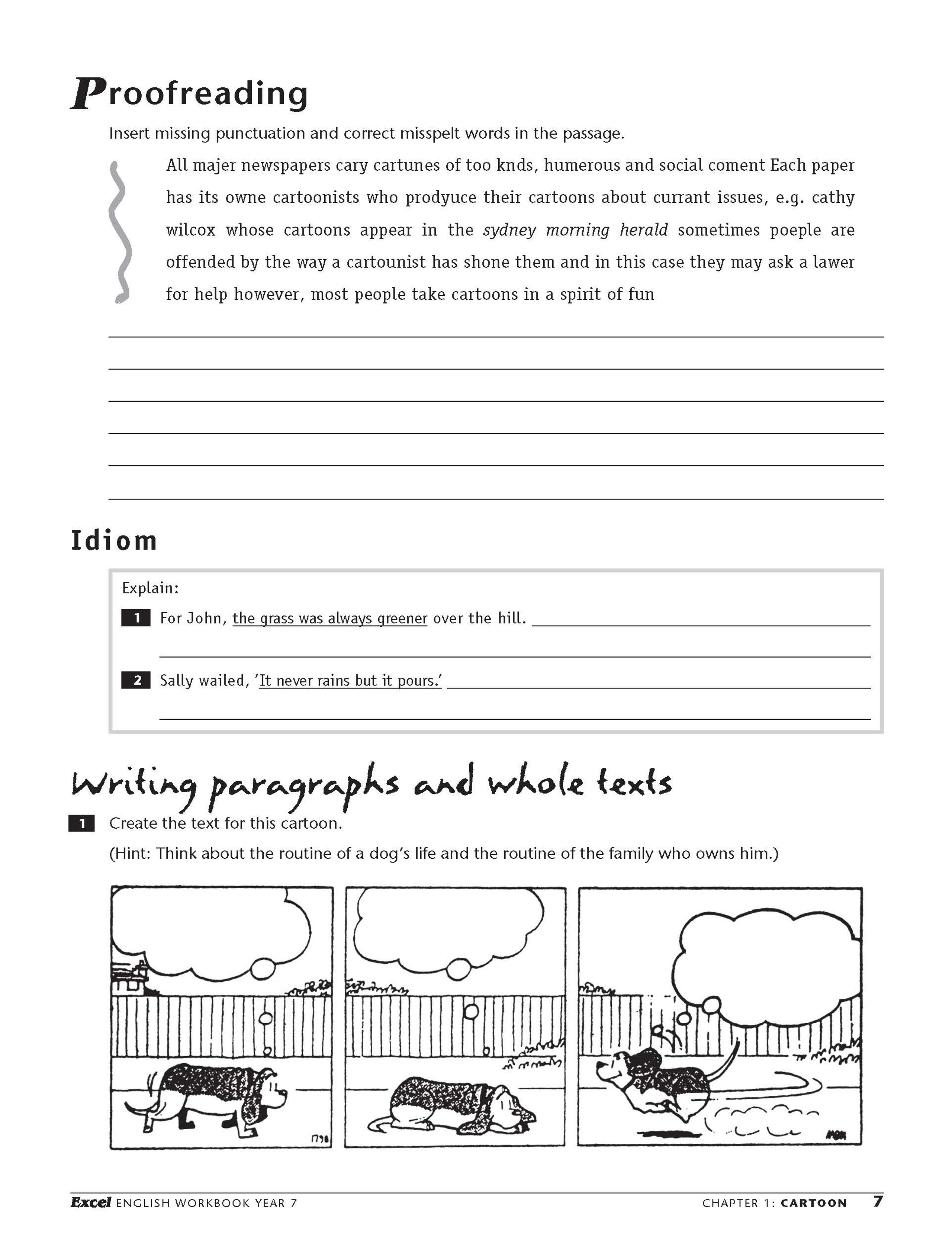 Excel Essential Skills English Workbook Year 7 Pascal Press Excel Essential Skills English Workbook Year 7 Pascal Press