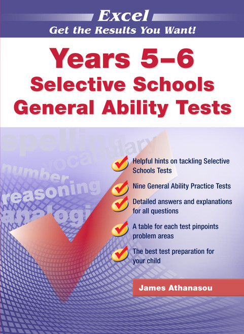 Excel Test Skills - Selective Schools and Scholarship General Ability Tests Years 5-6