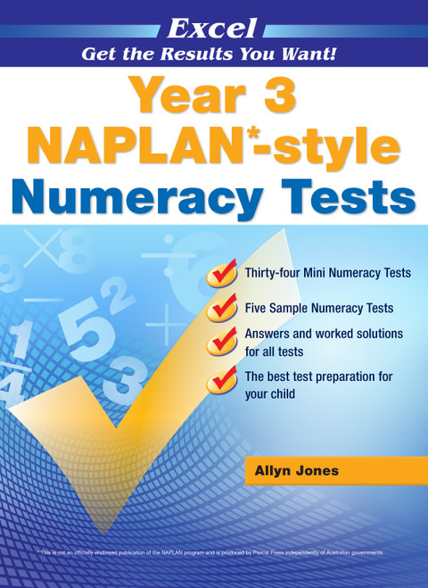 Excel - Year 3 NAPLAN*-style Numeracy Tests