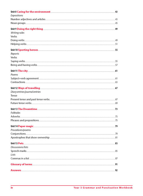 Excel Advanced Skills Grammar and Punctuation Workbook Year 3 | Pascal ...