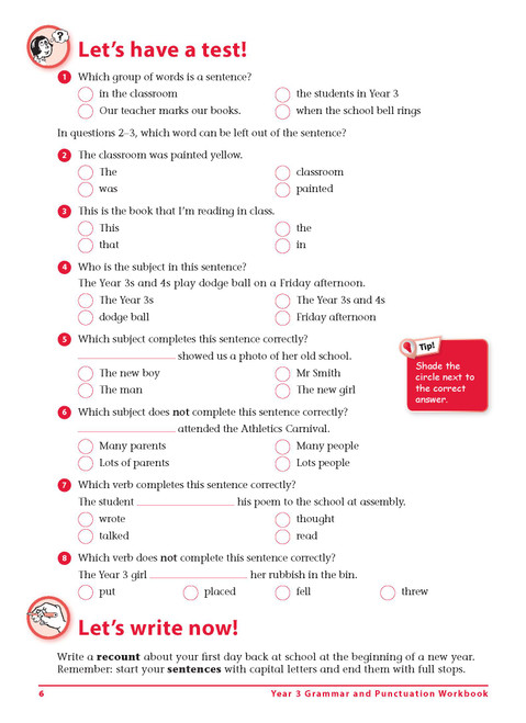 Excel Advanced Skills Grammar and Punctuation Workbook Year 3 | Pascal ...