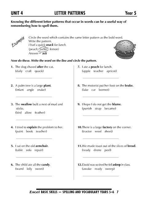 Excel Basic Skills Spelling and Vocabulary Years 5Ã¢â‚¬â€œ6 | Pascal Press