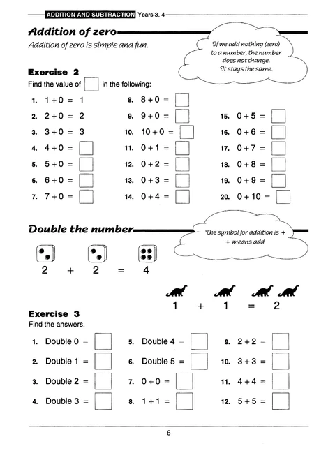 Excel Basic Skills Addition and Subtraction Years 3-4 | Pascal Press