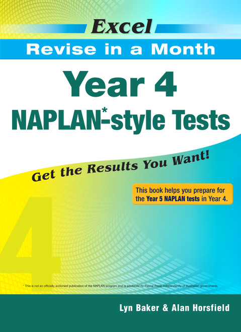 Excel Revise in a Month - Year 4 NAPLAN*-style Tests