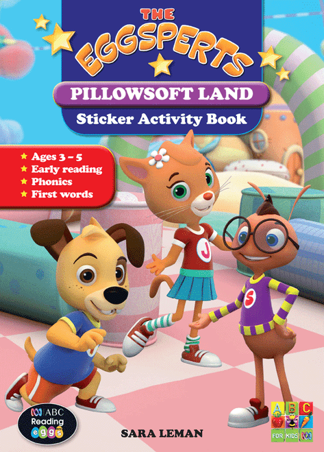 The Eggsperts - Sticker Activity Book - Pillowsoft Land