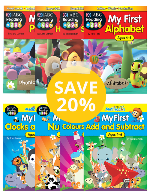 ABC Mathseeds and ABC Reading Eggs - Get Reading and Maths Ready Pack