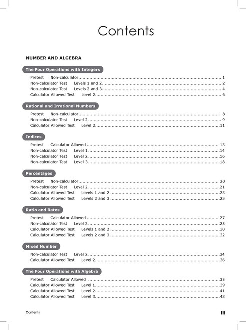 Excel Year 8 Mathematics Practice Tests Pascal Press