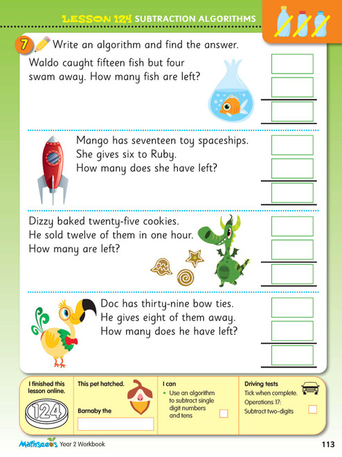 Math Seeds Part2 ABC Mathseeds Maths Skills Year 2 | Pascal Press