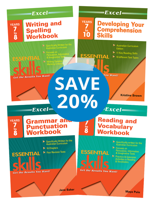 Excel English Book Pack Years 7-8