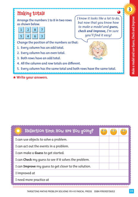Targeting Maths Problem Solving Year 4 | Pascal Press