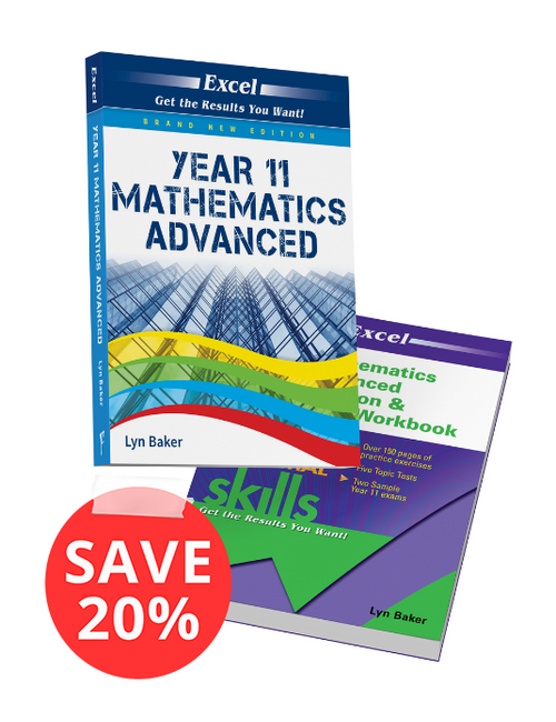 Excel Mathematics Advanced Book Pack Year 11
