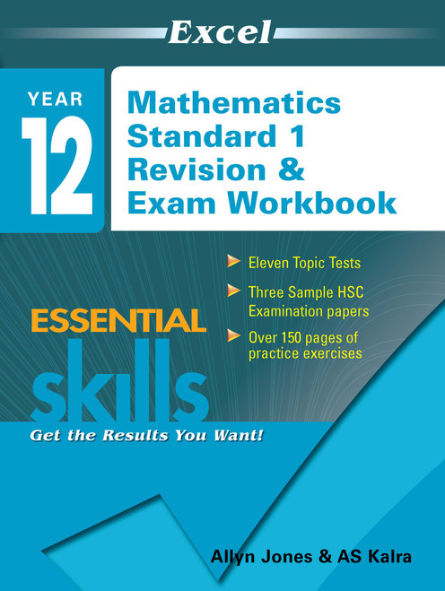Excel Math Examples Books Excel Mathematics Standard 1 Book Pack Year 12 | Pascal Press