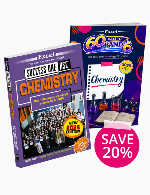 Excel HSC Chemistry Year 12 Complete Band 6 Pack 2026