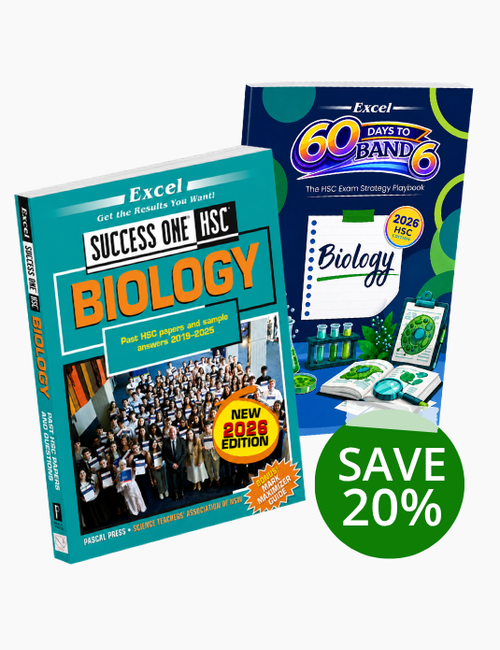 Excel HSC Biology Year 12 Complete Band 6 Pack 2026