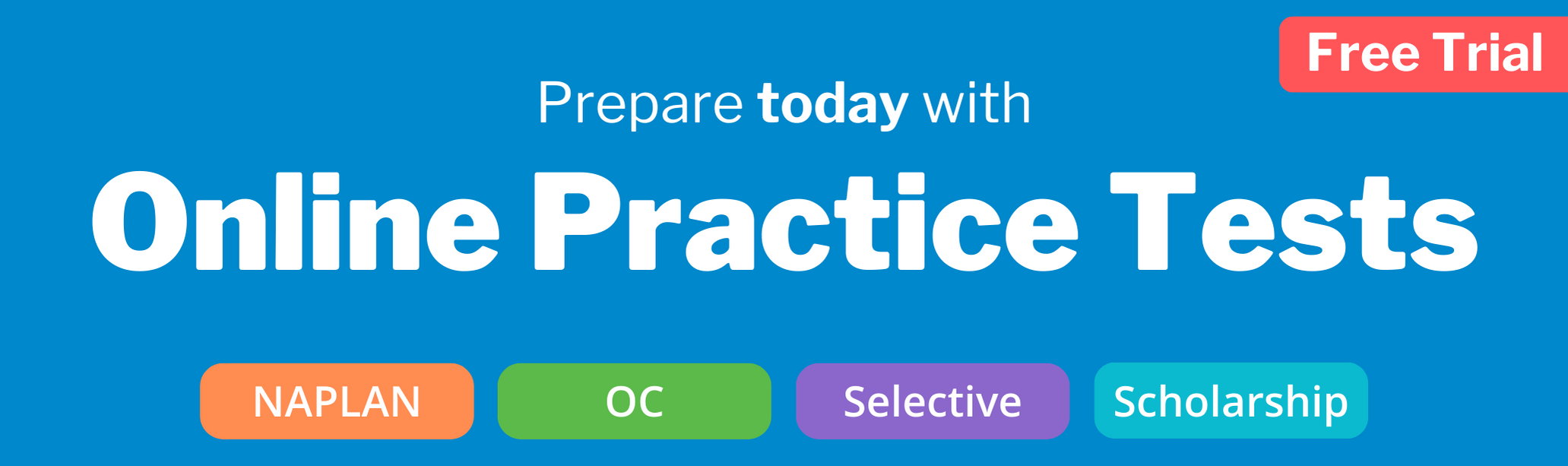 Online Test Practice for NAPLAN and other Tests