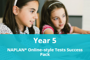 Year 5 NAPLAN* Online-style Tests Success Pack