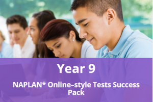 Year 9 NAPLAN* Online-style Tests Success Pack