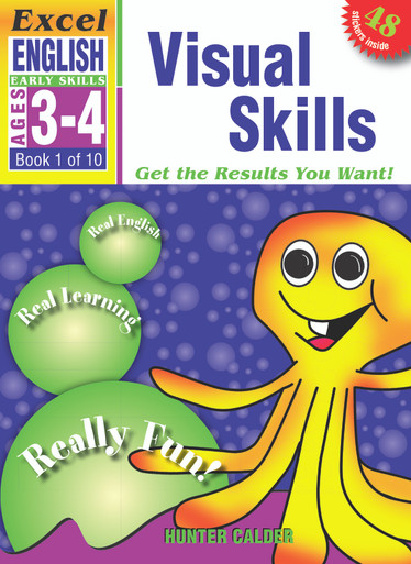 Excel Early Skills English Book 1 Visual Skills Ages 3ÃƒÂ¢Ã¢â€šÂ¬Ã¢â‚¬Å ...