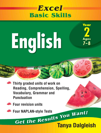 Excel Basic Skills English Year 2 | Pascal Press