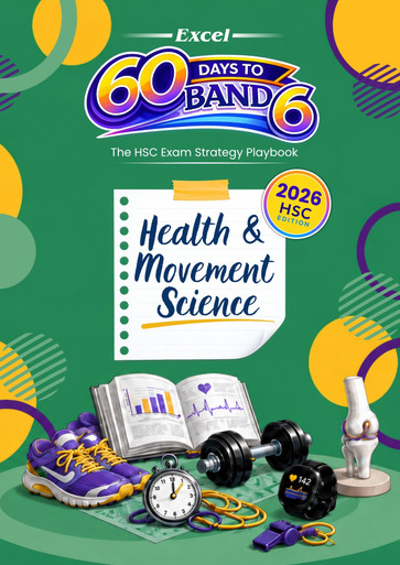 HSC Health and Movement Science exam book — 60 Days to Band 6