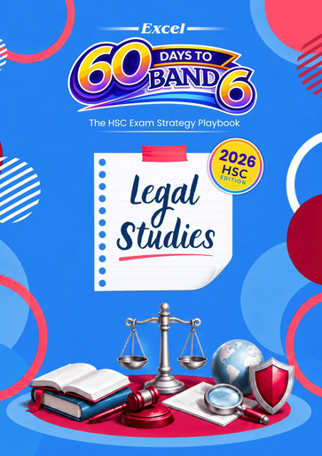 HSC Legal Studies exam book — 60 Days to Band 6
