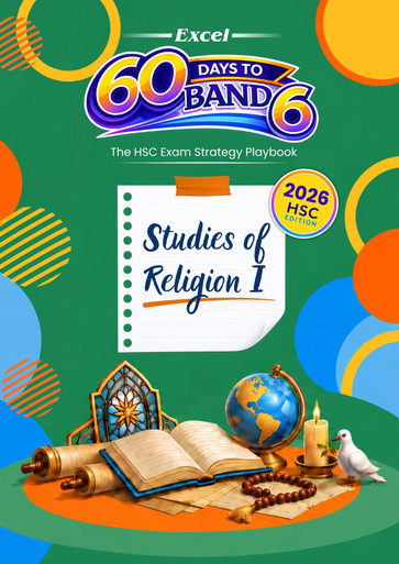 HSC Studies of Religion I exam book — 60 Days to Band 6