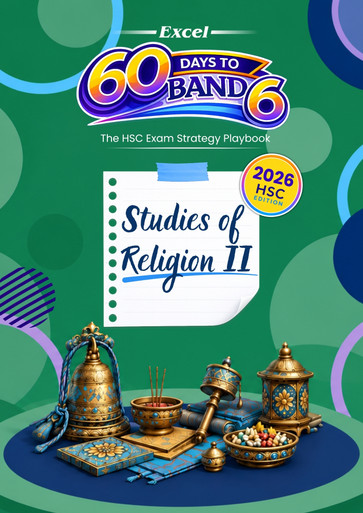HSC Studies of Religion II exam book — 60 Days to Band 6