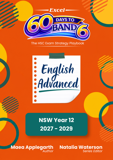 HSC English Advanced exam book — 60 Days to Band 6