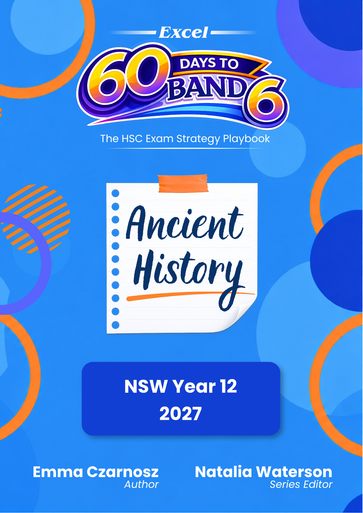 HSC Ancient History exam book — 60 Days to Band 6