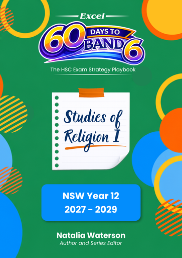 HSC Studies of Religion I exam book — 60 Days to Band 6