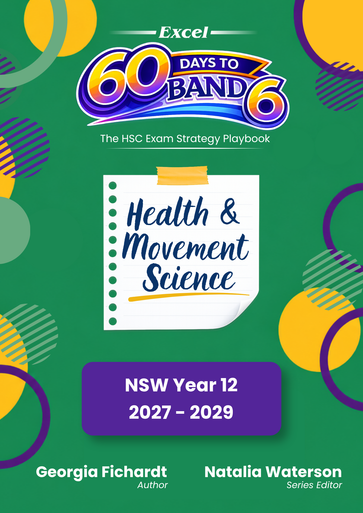 HSC Health and Movement Science exam book — 60 Days to Band 6