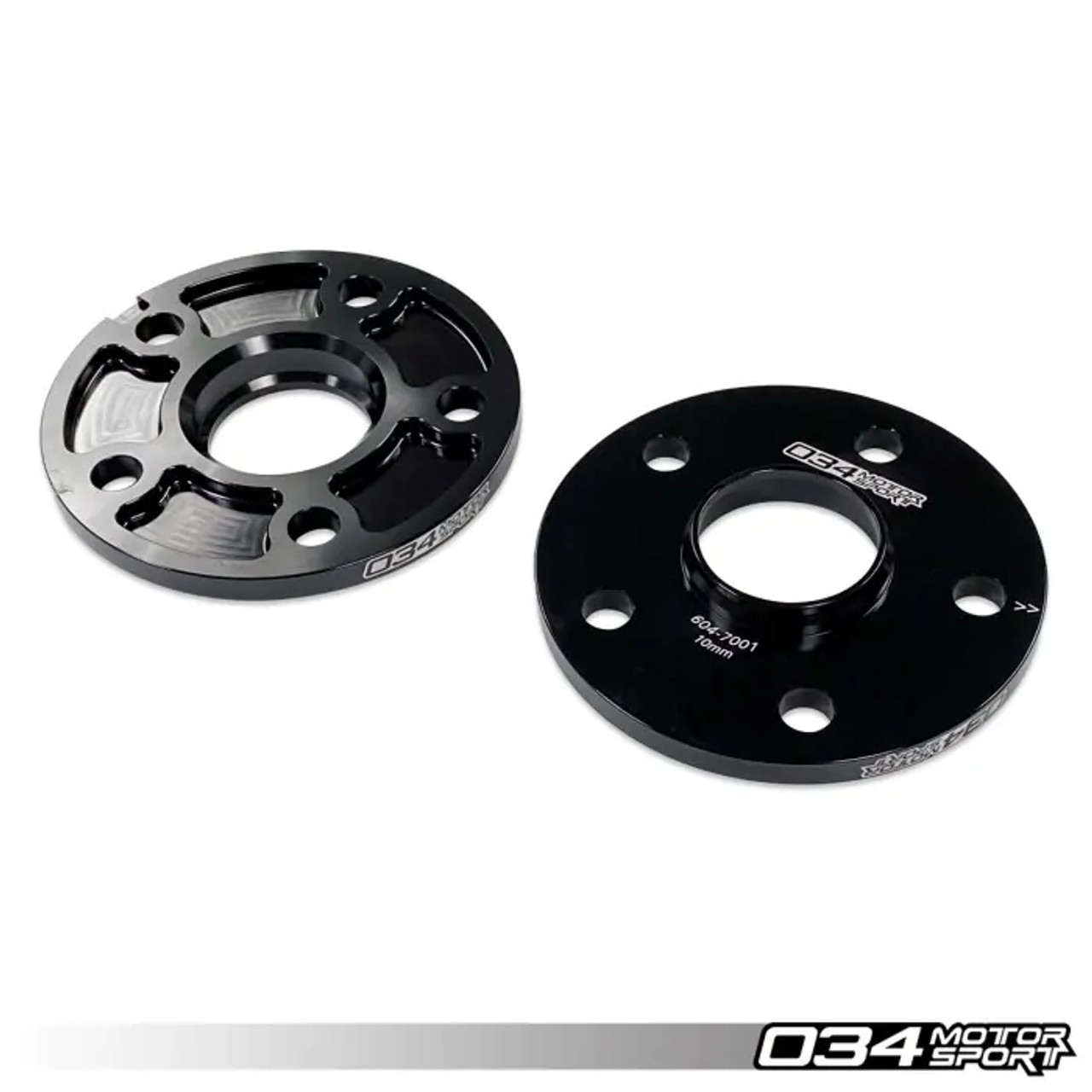 Wheel Spacer Pair, 10mm, Audi and Volkswagen 5x112mm & 5x100mm with 57.1mm Center Bore
