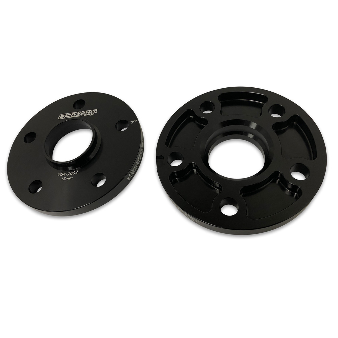 Wheel Spacer Pair, 15mm, Audi and Volkswagen 5x112mm & 5x100mm with 57.1mm Center Bore