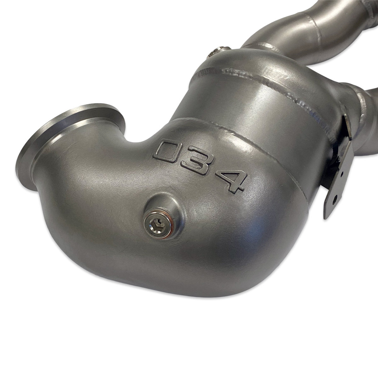 Cast Stainless Steel Racing Downpipe, Audi 8S TTRS and 8V.5 RS3