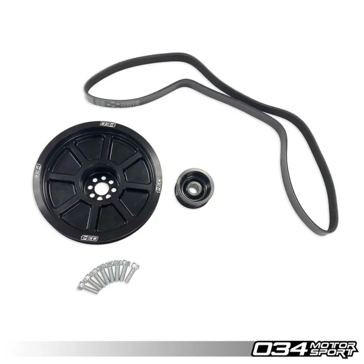 Dual Pulley Hardware Kit, 190mm, Audi B8 S4/S5/Q5/SQ5, C7 A6/A7, D4 A8 3.0 TFSI