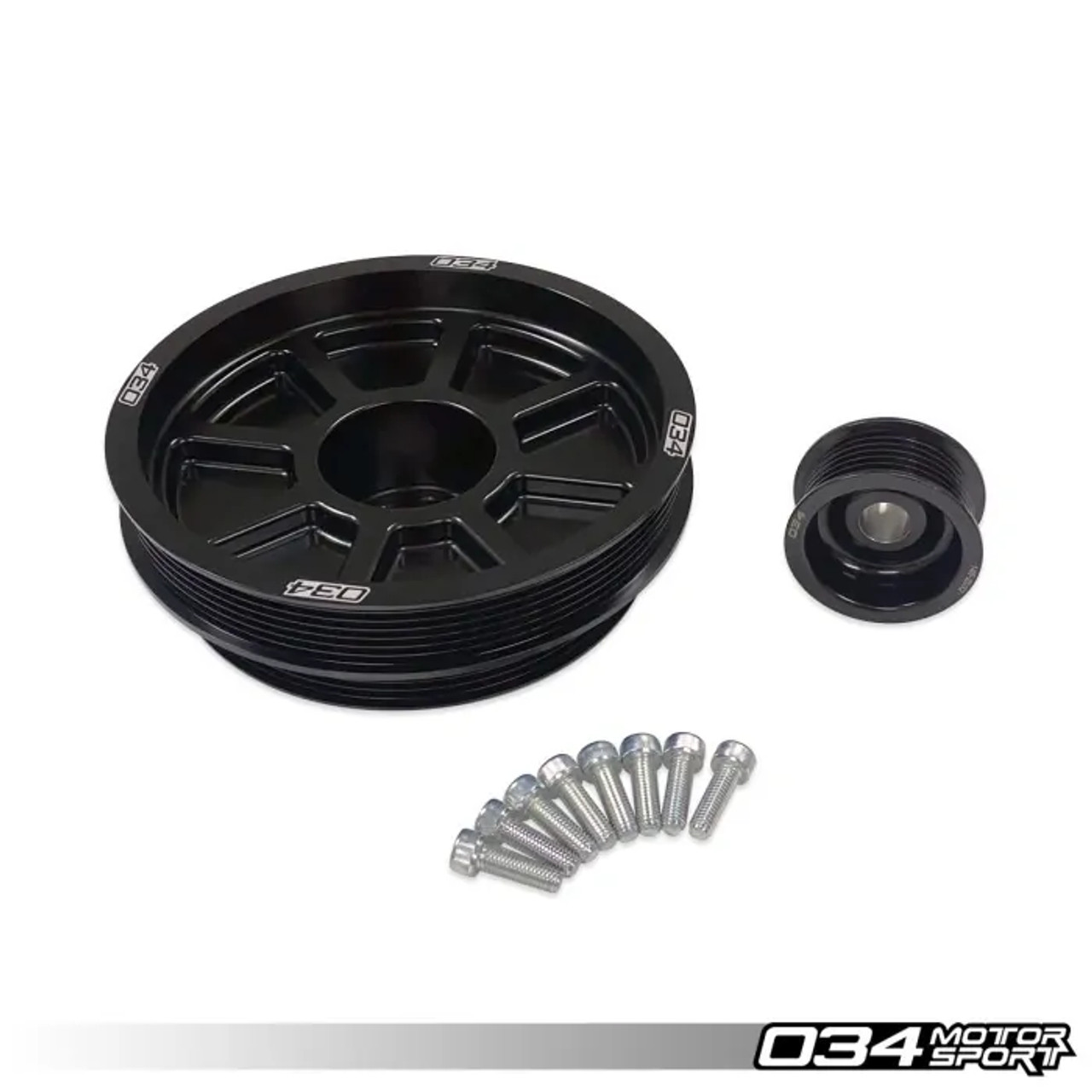 Dual Pulley Hardware Kit, 190mm, Audi B8 S4/S5/Q5/SQ5, C7 A6/A7, D4 A8 3.0 TFSI