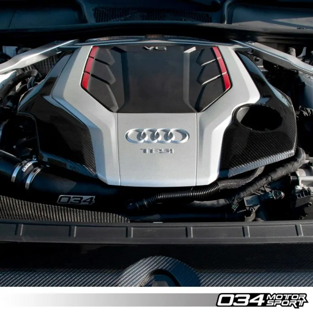 Carbon Fiber Engine Cover, Audi B9 3.0T Engines