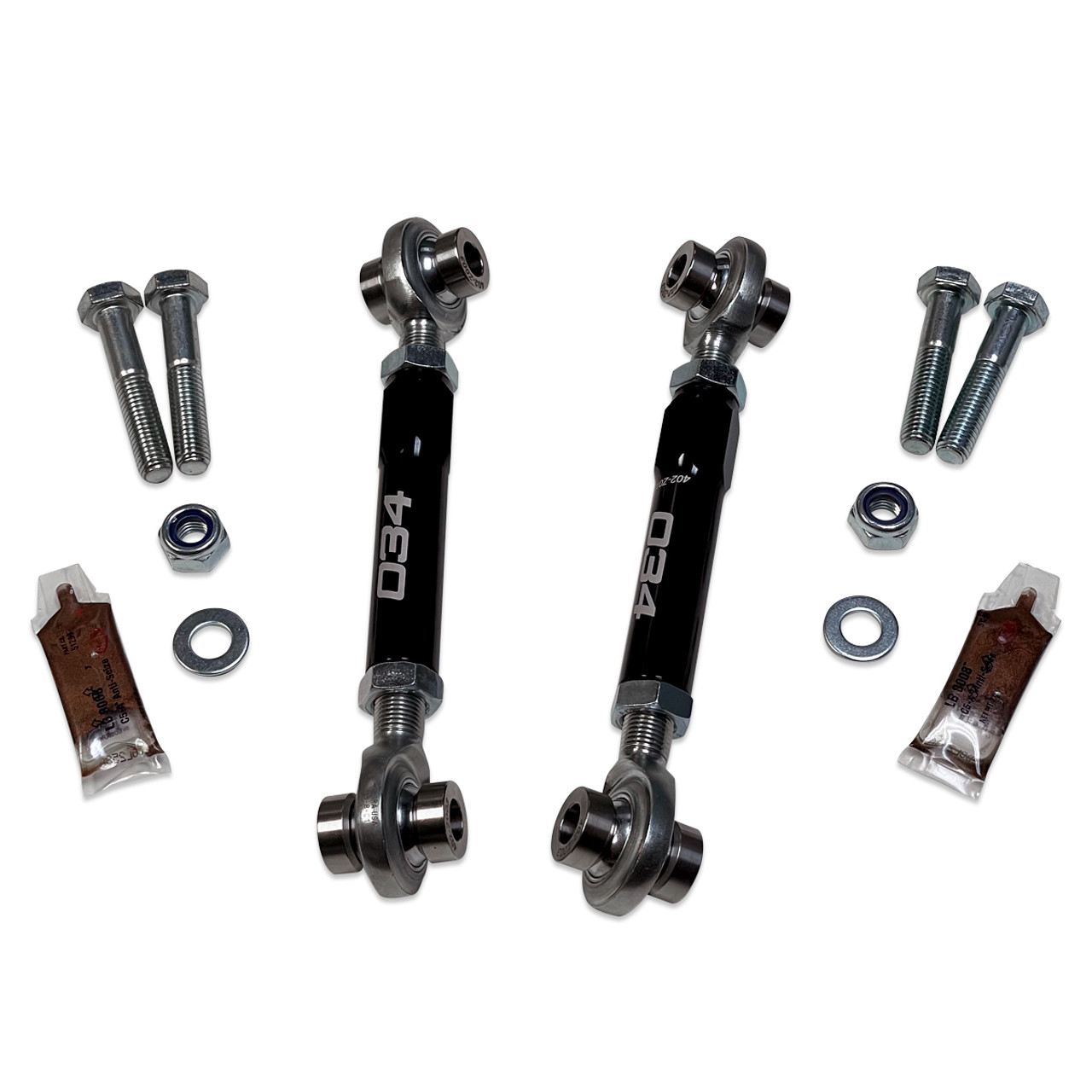 Motorsport Billet Adjustable Front Sway Bar End Link Pair, Gen 1 & Gen 1.5 Audi R8 (4.2 V8 & 5.2 V10)