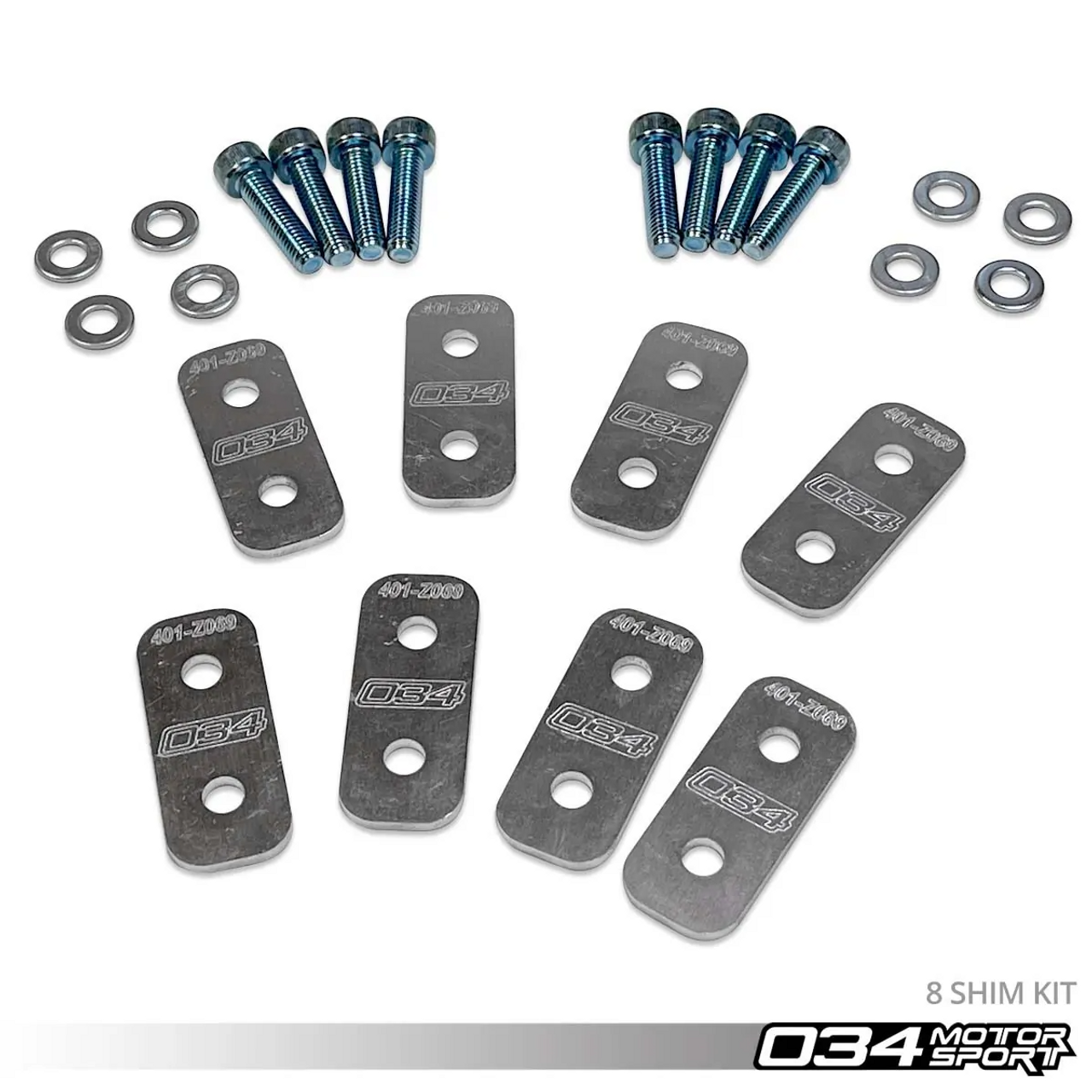 Camber Shim Kit, Gen 1 & Gen 1.5 Audi R8 (4.2 V8 & 5.2 V10) 8 Shims