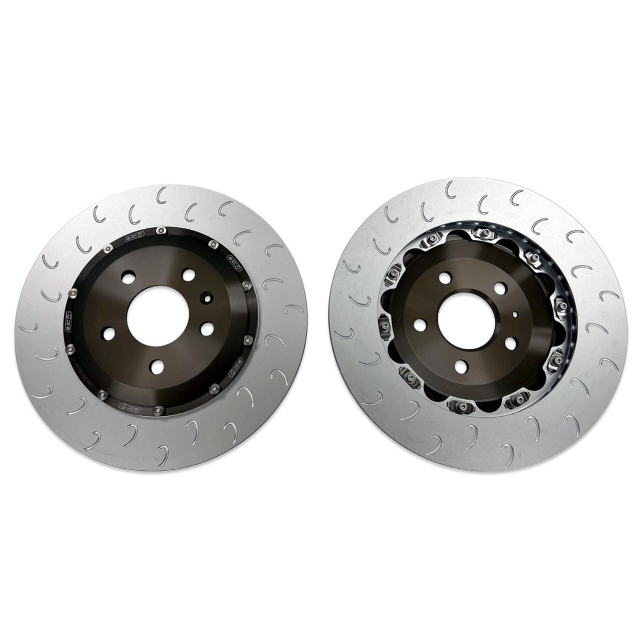 2-Piece Floating Rear Brake Rotor Upgrade Kit for Audi B9/B9.5 RS4/RS5
