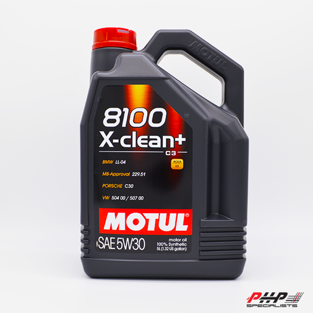 Motul 5W-30 Full Synthetic 8100 X-Clean+ Engine Oil - 5L